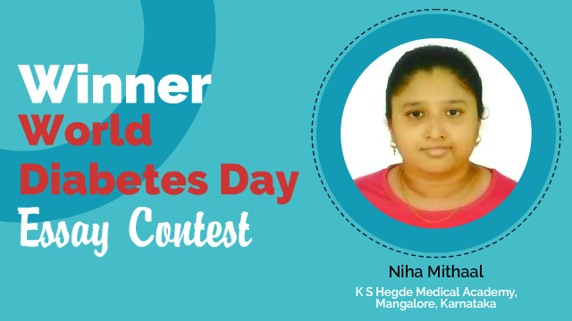 Winner of World Diabetes Day Essay Contest 